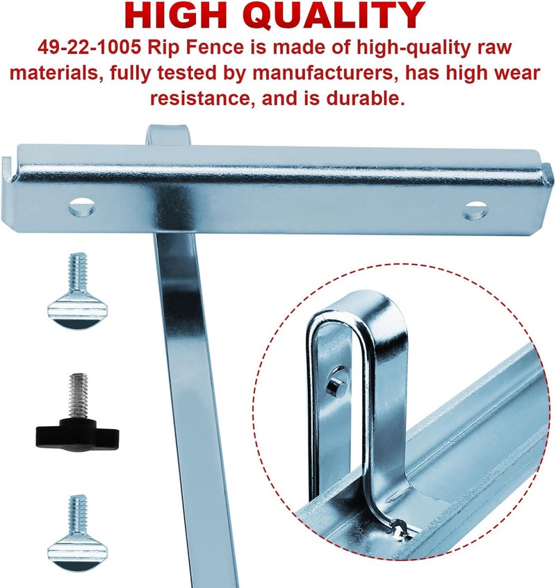 GEAIN 49-22-1005 Rip Fence Guide Fits for m18 cordless saw & 2730-20 2730-21 Circular Saw - Image 3